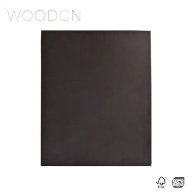Kožni drveni sto Uređenje doma Namještaj Furnir Metal Fame Wood Uredski stol
